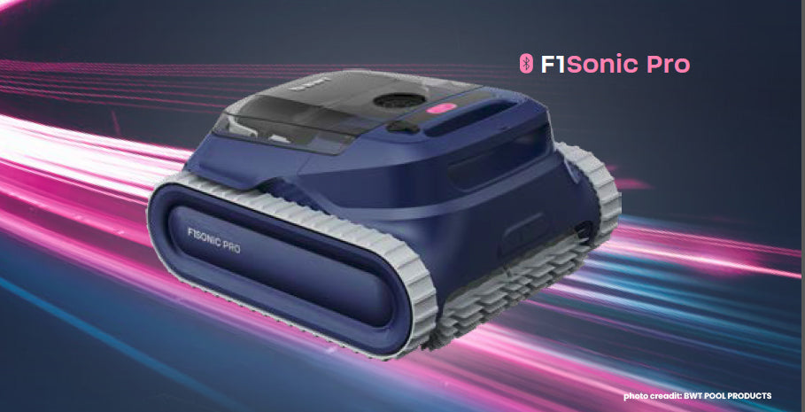 ROBOTIC POOL CLEANER BWT F1 SONIC PRO, CORDLESS