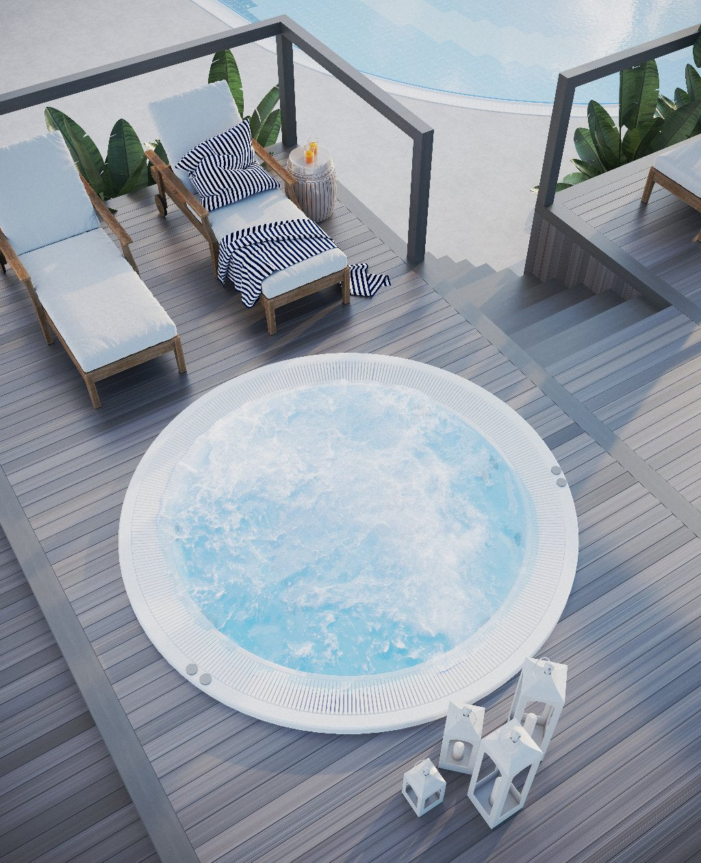 Commercial Overflow Spa MANOA 280