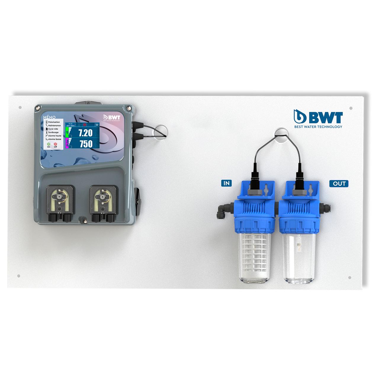 AUTOMATIC CHEMICAL TREATMENT - REGUL SYSTEM BWT - P - PRE-MOUNTED ON A PANEL