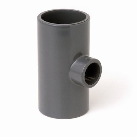 Reducing Tee 90° PVC-U, PN16, solvent socket, Coraplax